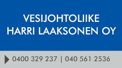 Vesijohtoliike Harri Laaksonen Oy logo